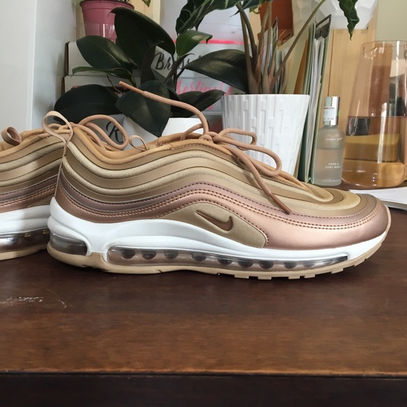 nike air max 97 gold rose